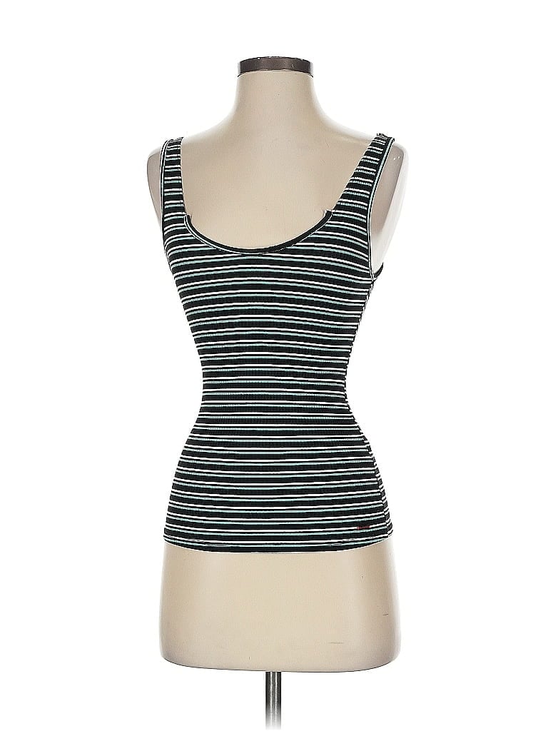 Click to view more detailed imagery on our partner's website Pre-owned N:philanthropy Tank Top Green Sweetheart Neckline Tops