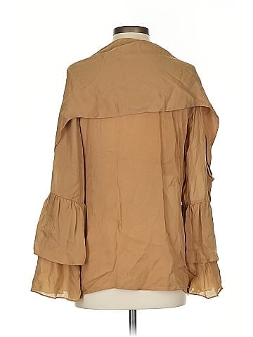 TSE 3/4 Sleeve Silk Top (view 2)