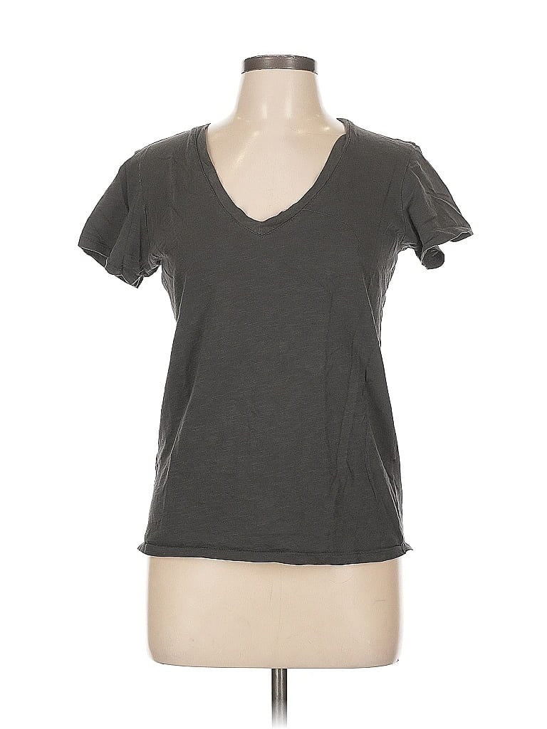ALTERNATIVE Gray Short Sleeve T-Shirt Size L - photo 1