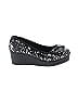 Justice Paisley Black Dress Shoes Size 4 - photo 1