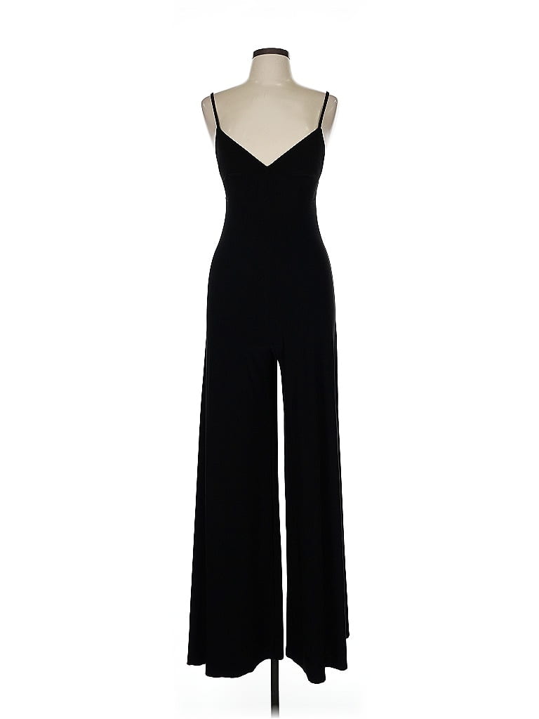 Norma Kamali Solid Black Jumpsuit Size M - photo 1