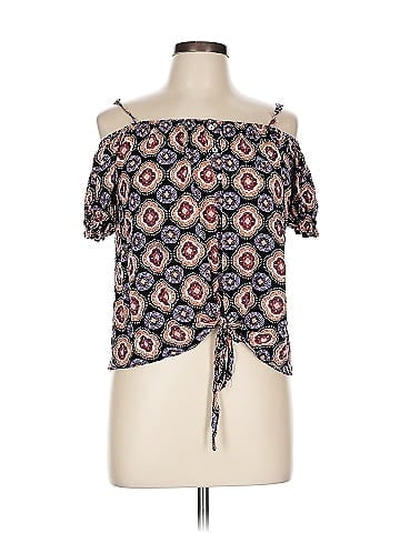 Fashion Magazine Short Sleeve Blouse (view 1)