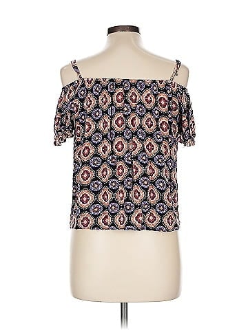 Fashion Magazine Short Sleeve Blouse (view 2)
