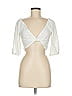 Urban Outfitters White 3/4 Sleeve Top Size M - photo 1