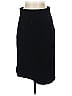 Piazza Sempione Solid Black Wool Skirt Size EU (IT) 40 / US 4 - photo 1