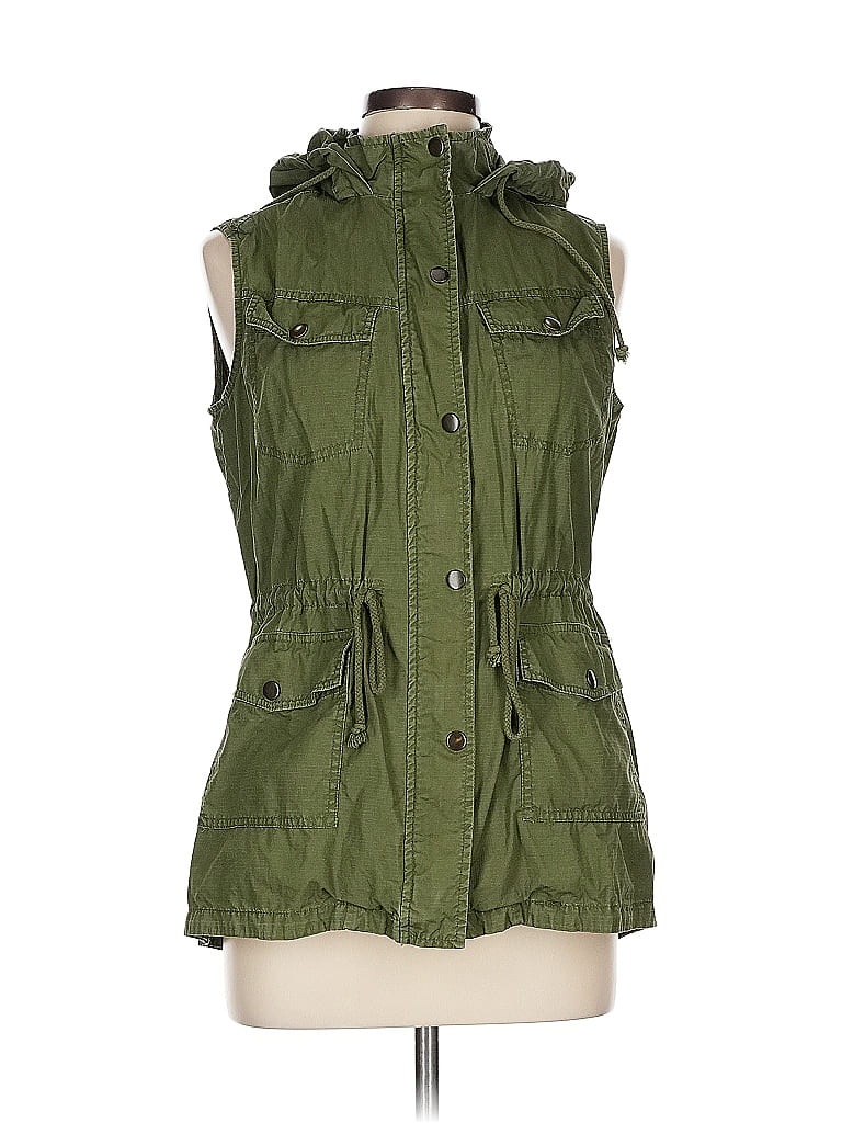 Mudd 100% Cotton Green Jacket Size L - photo 1