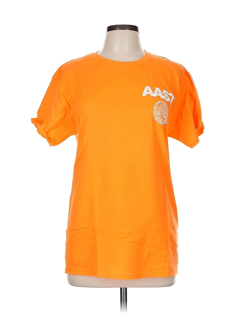 Click to view more detailed imagery on our partner's website Pre-owned Hanes Short Sleeve T-shirt In Orange