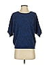 DKNY Jeans Blue Poncho Size S - photo 1