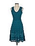 M Missoni Teal Cocktail Dress Size EU (IT) 40 / US 4 - photo 1