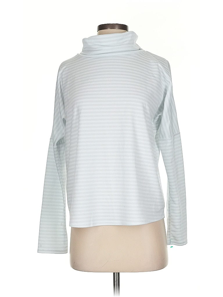 Oiselle Silver Long Sleeve Turtleneck Size S - photo 1