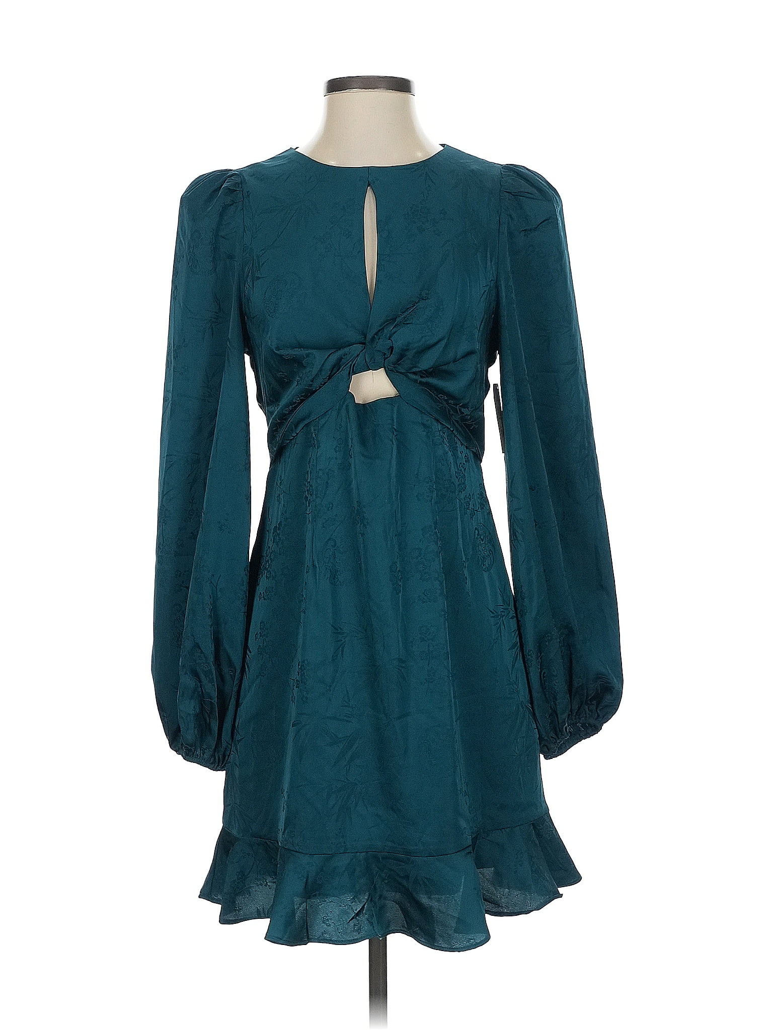 ASTR The Label Teal Cocktail Dress Size S