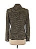 Doncaster Collection Tweed Brown Green Silk Blazer Size 6 - photo 2