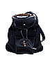 Gucci Solid Black Bamboo Backpack One size - photo 1