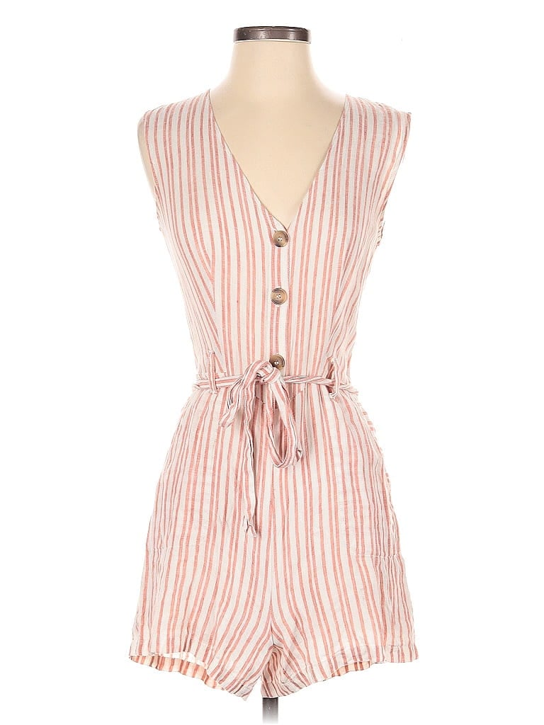 Pre-owned Vince Camuto Romper In Red