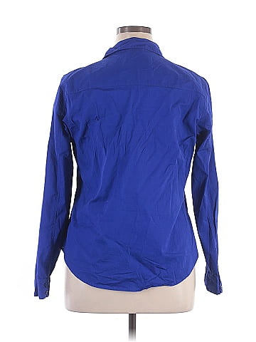 Hype Long Sleeve Button-Down Shirt (view 2)