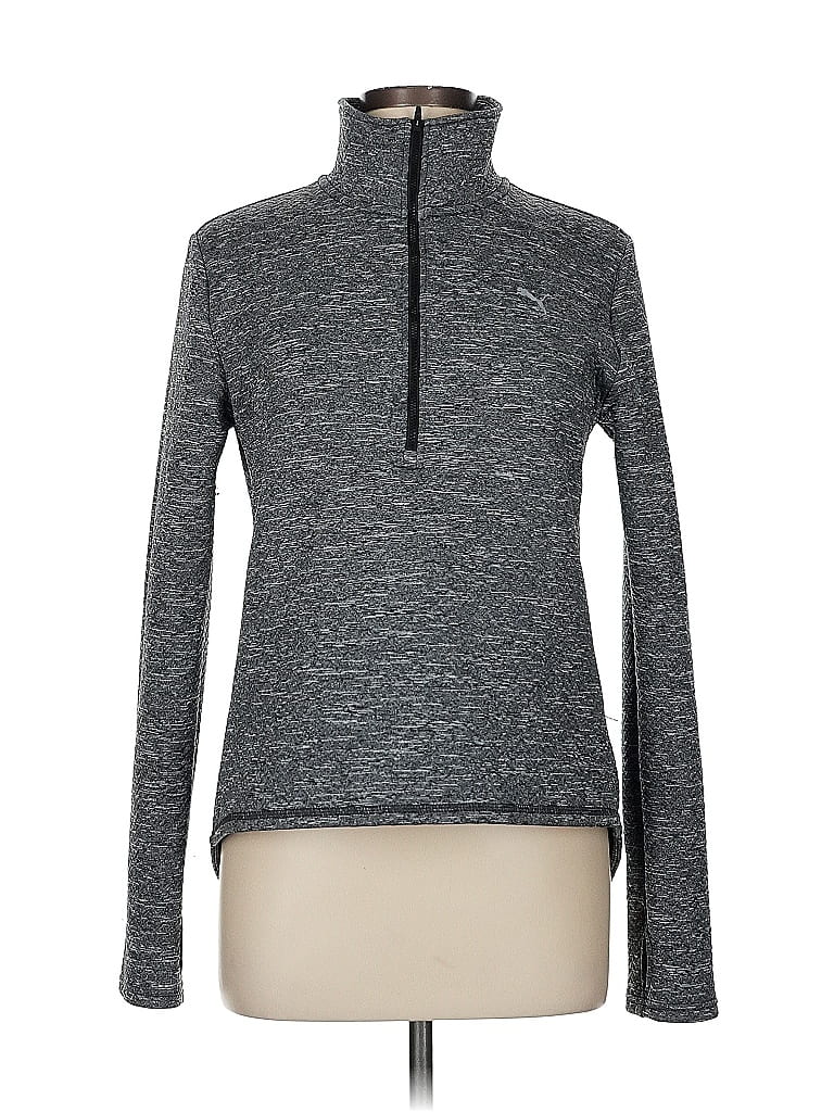 Pre-owned Puma Pullover Sweater In Gray