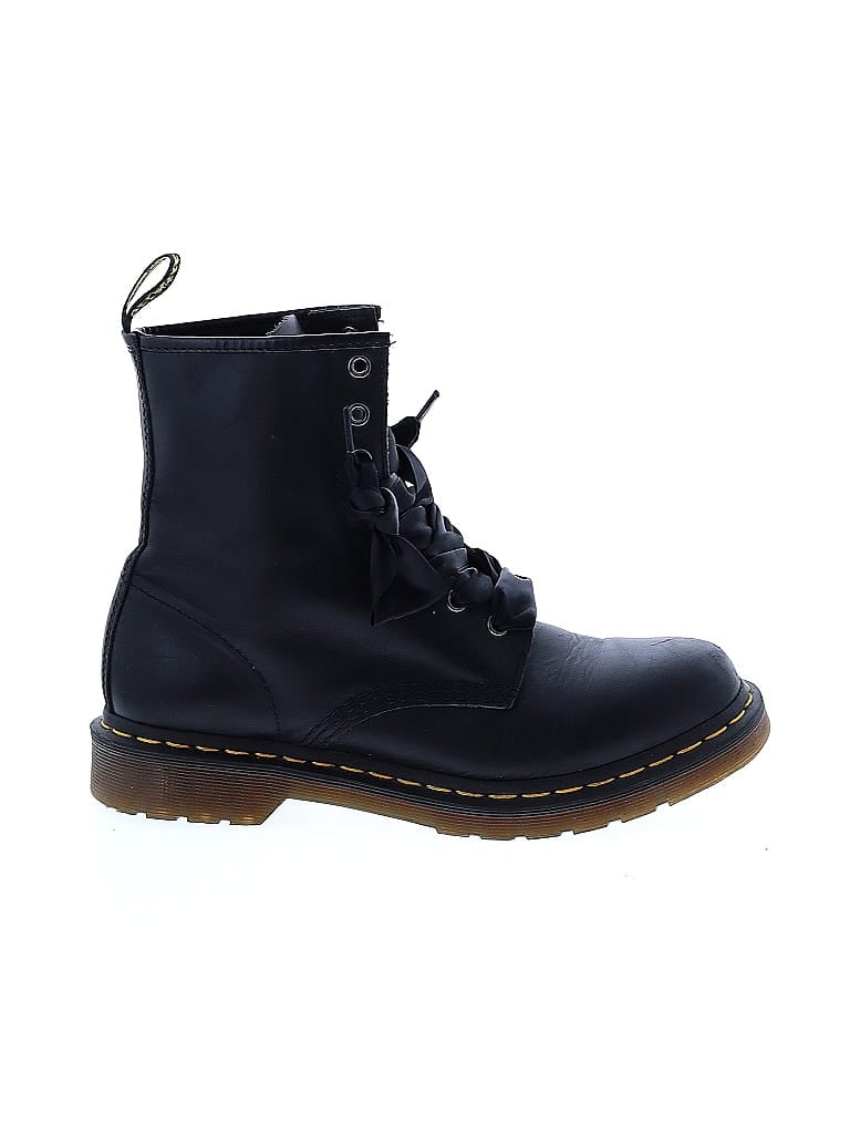 Dr. Martens Blue Black Boots Size 9 - photo 1