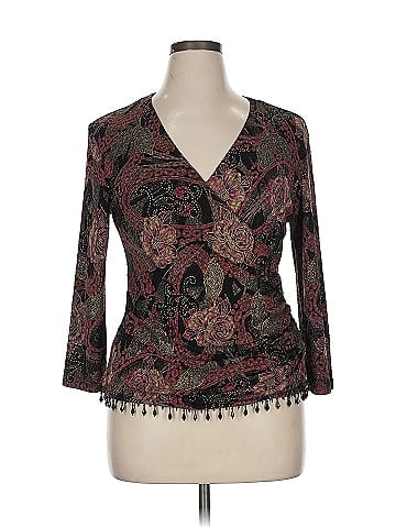 MSK 3/4 Sleeve Blouse (view 1)