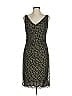 David Meister Paisley Green Cocktail Dress Size 10 - photo 1