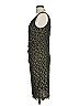 David Meister Paisley Green Cocktail Dress Size 10 - photo 5