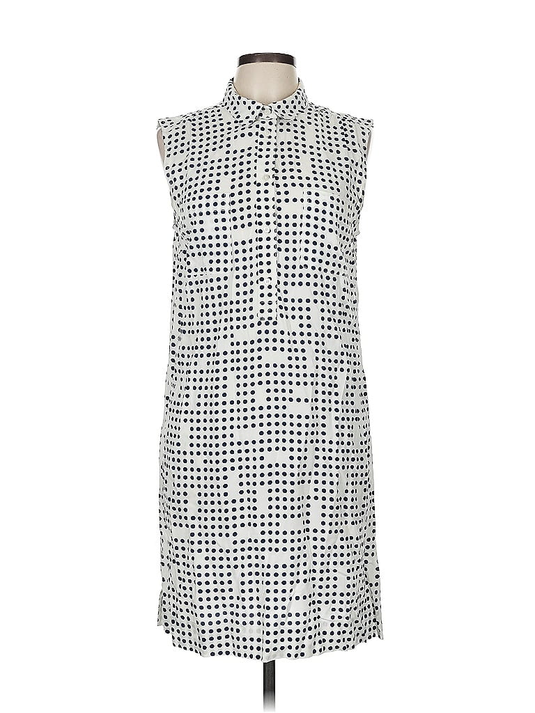 Gap 100% Rayon Tweed Ivory Casual Dress Size M - photo 1