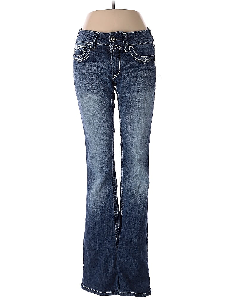 Ariat Hearts Blue Jeans Size 27 waist - photo 1