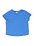 Hanna Andersson 100% Pima Cotton Blue Short Sleeve T-Shirt Size 4 - photo 1