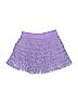 Justice 100% Polyester Solid Purple Skirt Size 7 (big kids) - photo 1