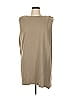 ELOQUII 100% Cotton Solid Tan Casual Dress Size 14 - photo 1