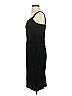 Alex Evenings 100% Rayon Solid Black Cocktail Dress Size 4 - photo 5