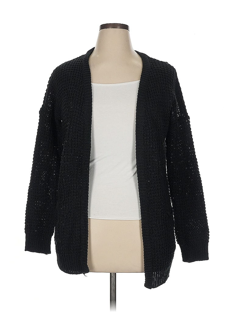 rue21 100% Acrylic Black Cardigan Size XL - photo 1