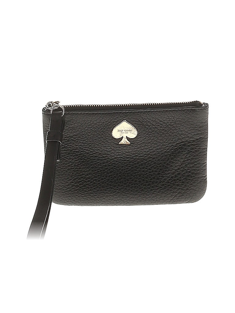 Kate Spade New York Black Leather Wristlet One size - photo 1