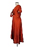 Baltic Born Red Orange Cocktail Dress Size L - photo 5