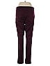 Soho JEANS NEW YORK & COMPANY Solid Burgundy Casual Pants Size L - photo 2