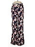 Velvet Heart 100% Polyester Floral Blue Casual Pants Size S - photo 1
