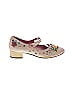 Dolce & Gabbana Floral Pink Embellished Mary Jane Flats Size EU 34 - photo 1