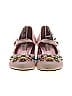 Dolce & Gabbana Floral Pink Embellished Mary Jane Flats Size EU 34 - photo 2