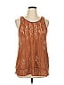 Mudd Brown Sleeveless Blouse Size XL - photo 1