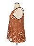 Mudd Brown Sleeveless Blouse Size XL - photo 5