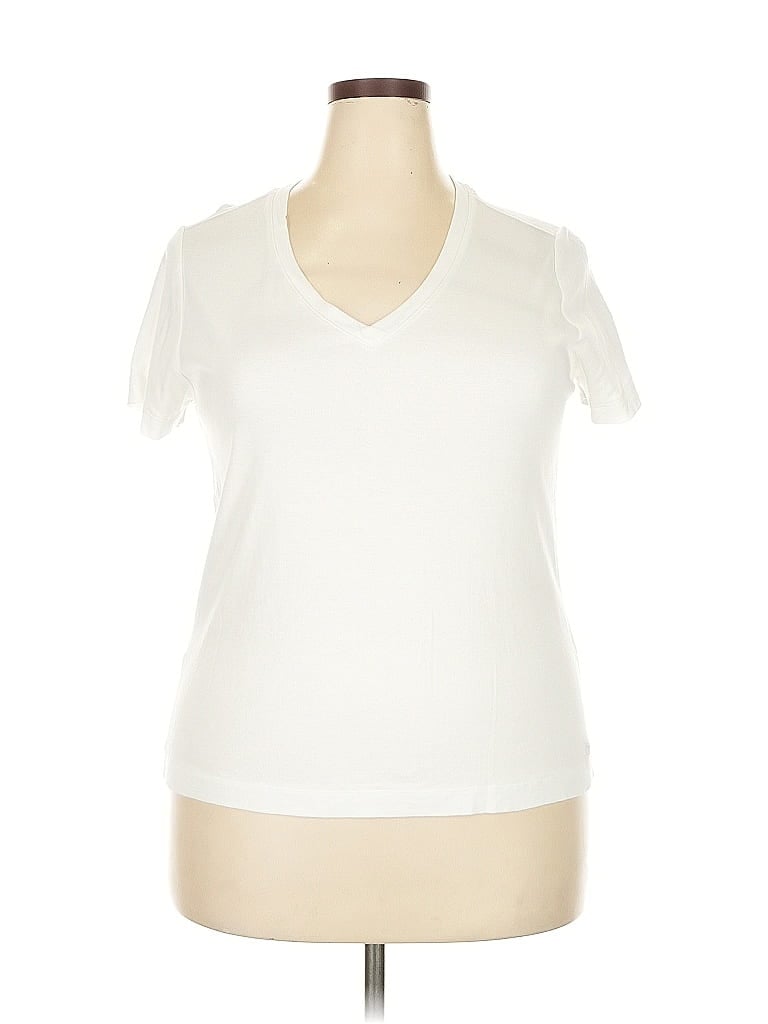 Pre-owned Vineyard Vines Short Sleeve T-shirt In White