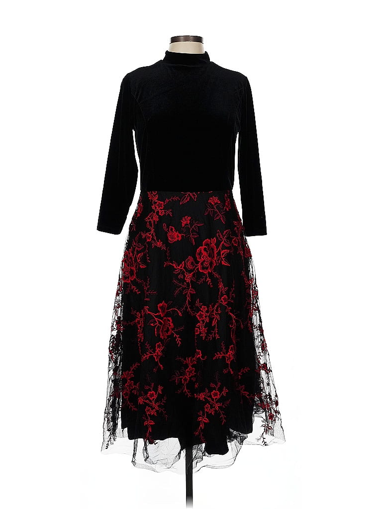 Isaac Mizrahi LIVE! Black Cocktail Dress Size 6 - photo 1
