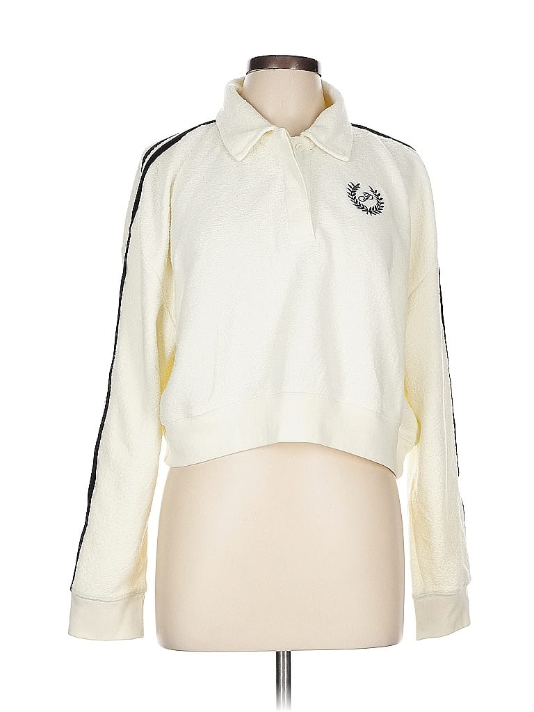 Victoria's Secret Pink Ivory Sweatshirt Size L - photo 1