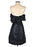 ML Monique Lhuillier 100% Polyester Metallic Black Cocktail Dress Size 0 - photo 2