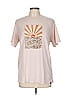 Hurley Pink Short Sleeve T-Shirt Size L - photo 1