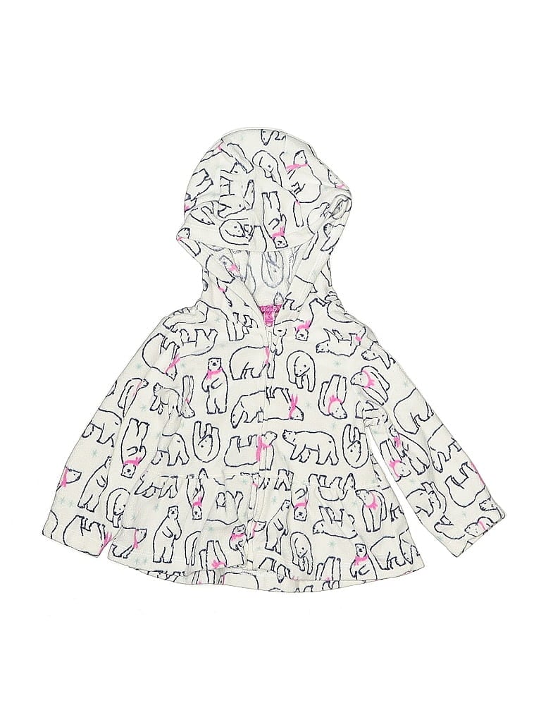 Carter's 100% Polyester White Raincoat 6-9 MO / 9 MO - photo 1