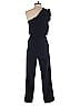 ML Monique Lhuillier 100% Polyester Solid Blue Jumpsuit Size 0 - photo 2