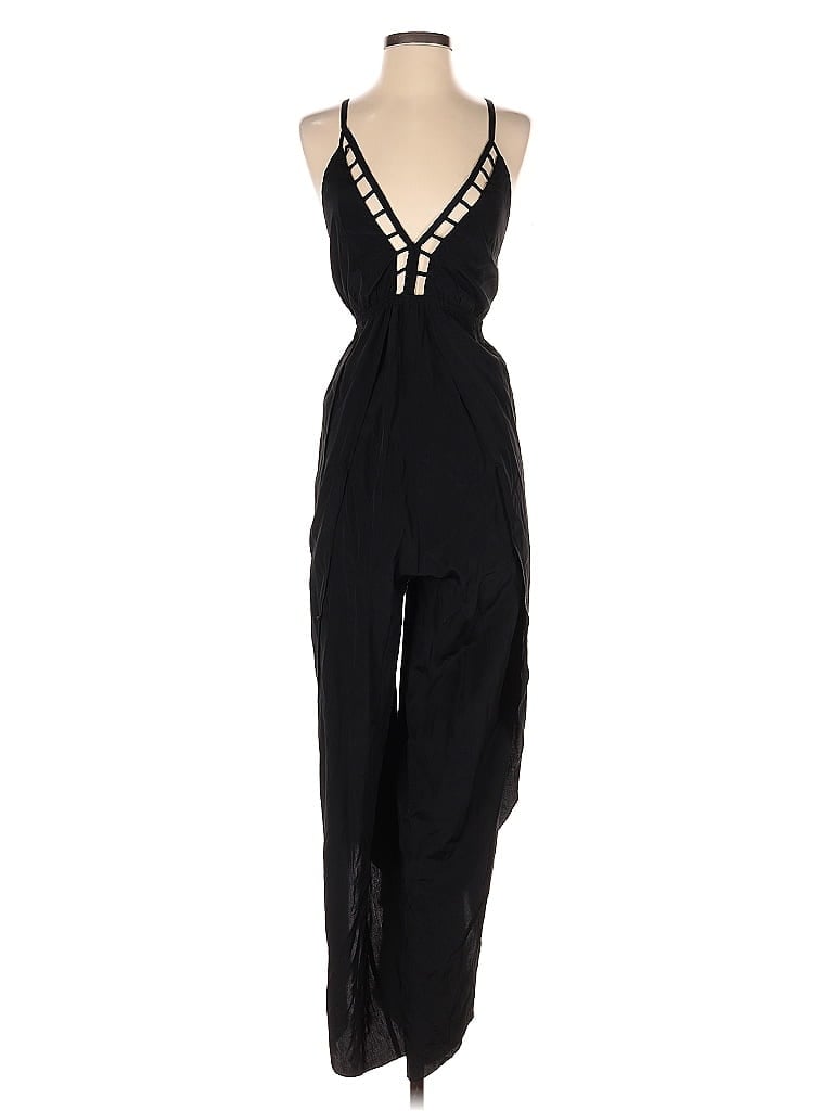 Pre-owned Caribbean Queen Jumpsuit In Black