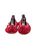 Yosi Samra 100% Leather Red Flats Size 5 - photo 2