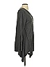 LOGO by Lori Goldstein Gray Cardigan Size XS - photo 4