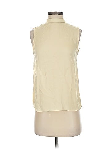 Vince. Sleeveless Silk Top (view 1)
